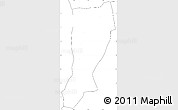 Blank Simple Map of Gamarra, no labels
