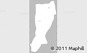 Gray Simple Map of Gamarra