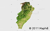 Satellite Map of Valledupar, single color outside