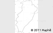 Blank Simple Map of Valledupar, cropped outside, no labels