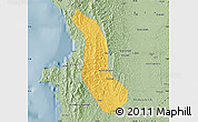 Savanna Style Map of Alto Baudo (Pie de Pato)