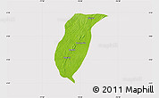 Physical Map of Istmina, cropped outside