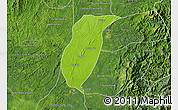 Physical Map of Istmina, satellite outside