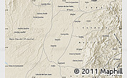 Shaded Relief Map of Istmina