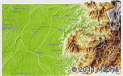 Physical 3D Map of Novita