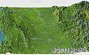 Satellite Panoramic Map of Quibdo