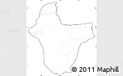 Blank Simple Map of Quibdo, cropped outside, no labels