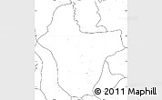 Blank Simple Map of Quibdo, no labels