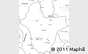 Blank Simple Map of Quibdo