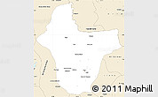 Classic Style Simple Map of Quibdo