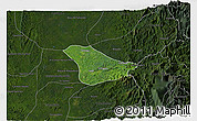 Satellite 3D Map of Tado, darken