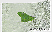 Satellite 3D Map of Tado, lighten