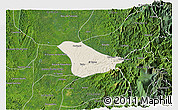 Shaded Relief 3D Map of Tado, satellite outside