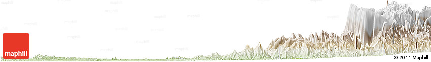 Physical Horizon Map of Tado, lighten
