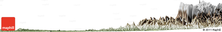 Physical Horizon Map of Tado, semi-desaturated
