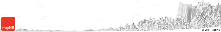 Shaded Relief Horizon Map of Tado, lighten, desaturated Shaded Relief Horizon Map of Tado, lighten, desaturated