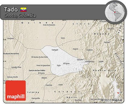 Classic Style Map of Tado