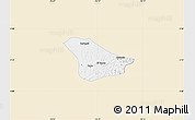 Classic Style Map of Tado, single color outside