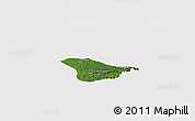 Satellite Panoramic Map of Tado, cropped outside