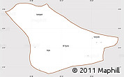 Classic Style Simple Map of Tado, cropped outside