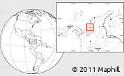 Blank Location Map of Chima, highlighted parent region