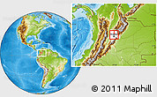 Physical Location Map of Chia, highlighted parent region