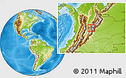 Physical Location Map of Chia