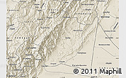 Shaded Relief Map of Medina