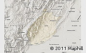 Shaded Relief Map of Medina, semi-desaturated