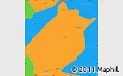 Political Simple Map of Medina