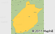 Savanna Style Simple Map of Medina