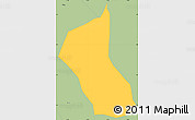 Savanna Style Simple Map of Sasaima