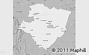 Gray Map of Miraflores