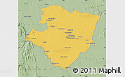 Savanna Style Map of Miraflores