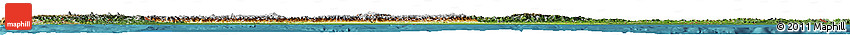 Physical Horizon Map of Colombia, satellite outside Physical Horizon Map of Colombia, satellite outside