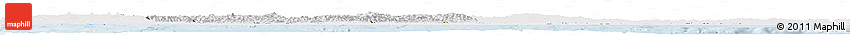 Silver Style Horizon Map of Colombia, single color outside
