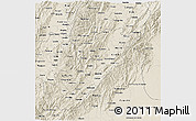 Shaded Relief 3D Map of Huila