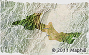 Satellite 3D Map of Neiva, lighten
