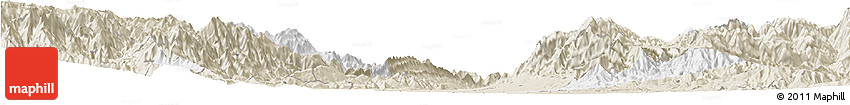 Classic Style Horizon Map of Neiva