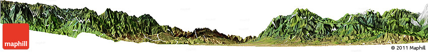 Satellite Horizon Map of Neiva