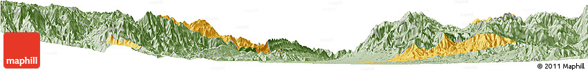 Savanna Style Horizon Map of Neiva