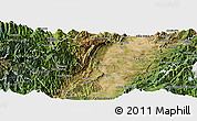 Satellite Panoramic Map of Neiva