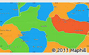 Political Simple Map of Neiva