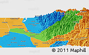 Political Panoramic Map of Aracataca