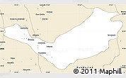 Classic Style Simple Map of Aracataca
