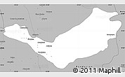Gray Simple Map of Aracataca