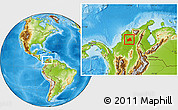 Physical Location Map of Plato