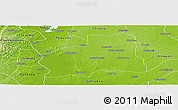 Physical Panoramic Map of Plato