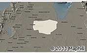 Shaded Relief 3D Map of Remolino, darken