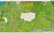 Shaded Relief 3D Map of Remolino, satellite outside
